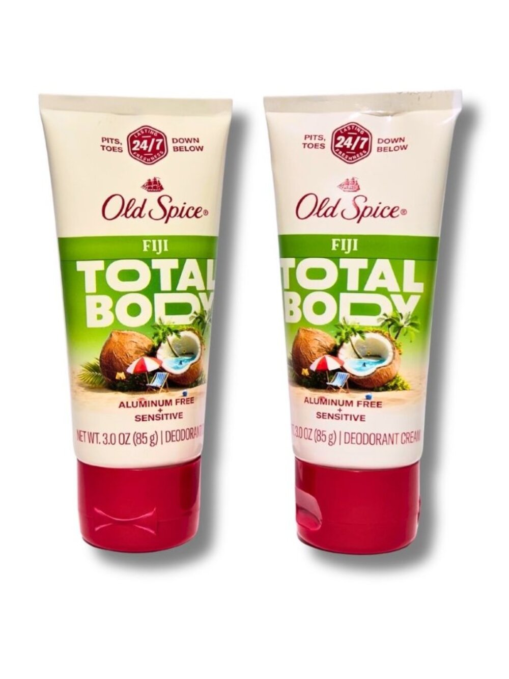 $6 When Bundled with $9+ Old Spice Fiji Total Body Cream